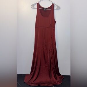 ♥️NEW Rachel Zoe Sleeveless Maxi Dress in Burgundy